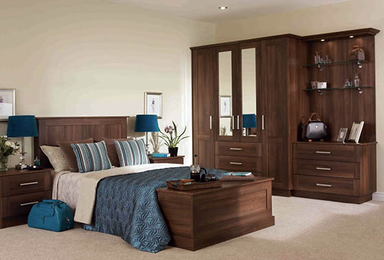 Walnut Fitted Bedroom