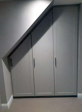 Angled Wardrobe