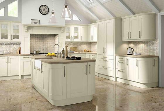 Classic 5 piece style kitchen in tuscany and ivory