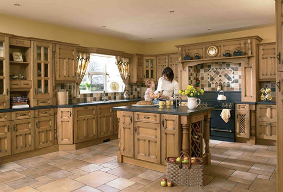 Princeton Solid oak fitted Kitchen