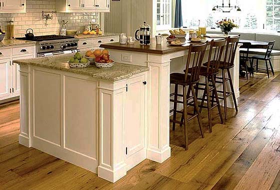 Ivory style Kitchen Island